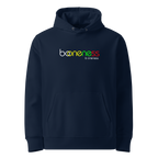 booneness is oneness hoodie, French Navy, front view.