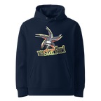 RASTARFARI hoodie, French Navy, front view.